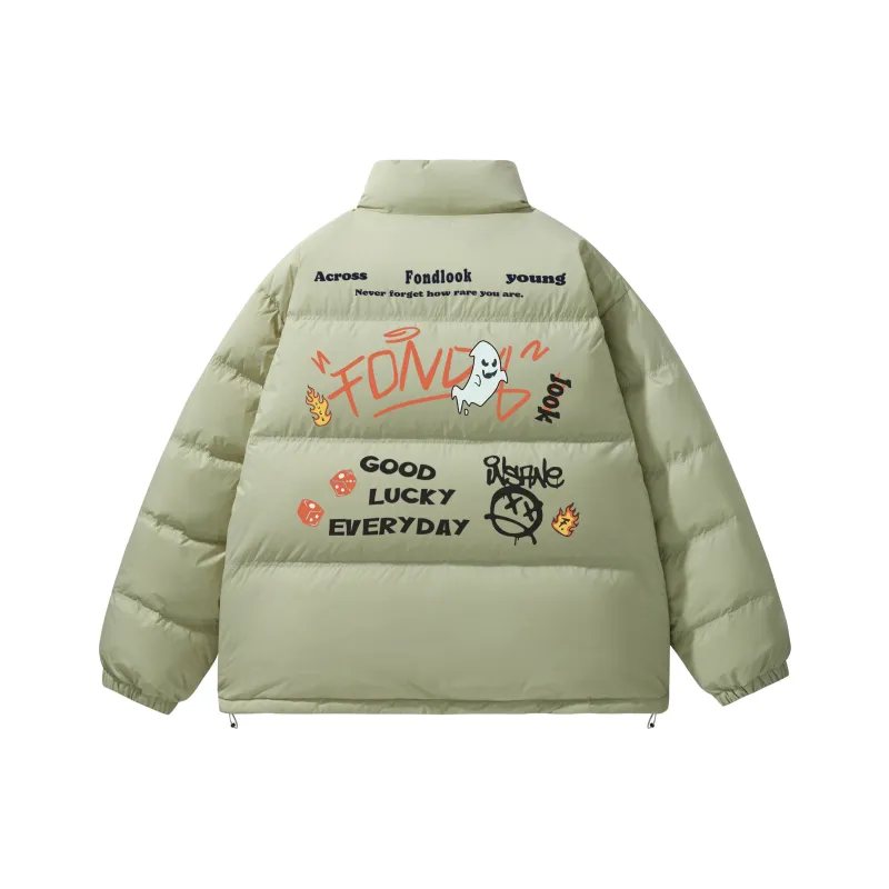 FONDLOOK Down Jackets Unisex-8