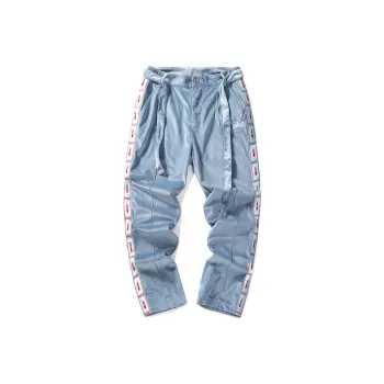 Coca-cola X Guuka Casual Pants Unisex Dusty Blue