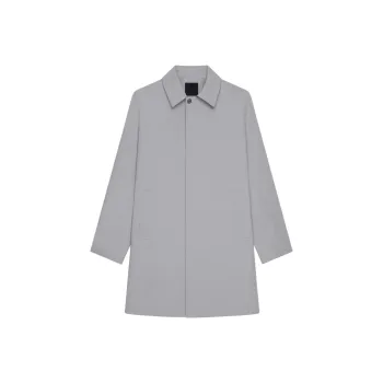 GIVENCHY SS24 Trench Coat Men's Smoke Gray