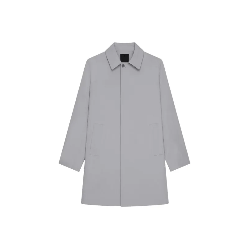 GIVENCHY SS24 Trench Coat Men's Smoke Gray-0