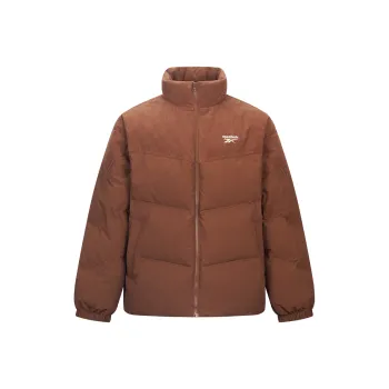 Reebok Down Jacket Unisex Brown