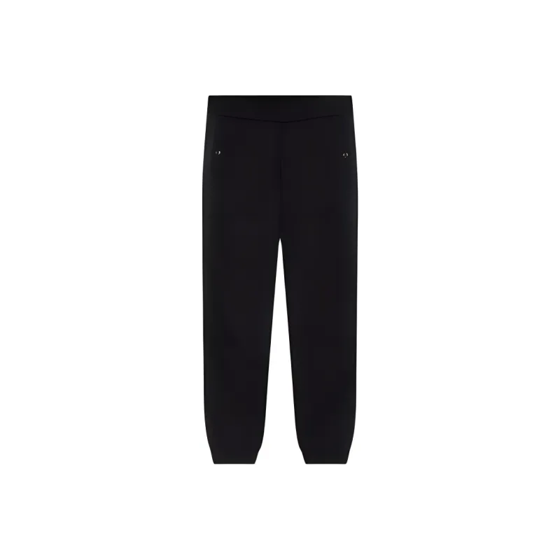 Zzegna Knitted Sports Pants Men's Black-0