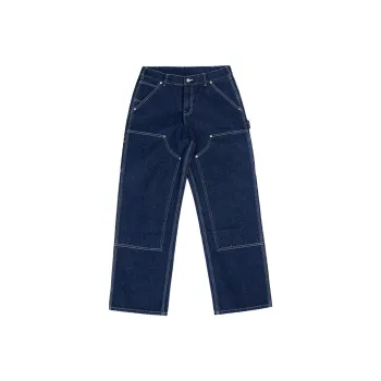 UNTILWERICH Jeans Unisex Navy Blue