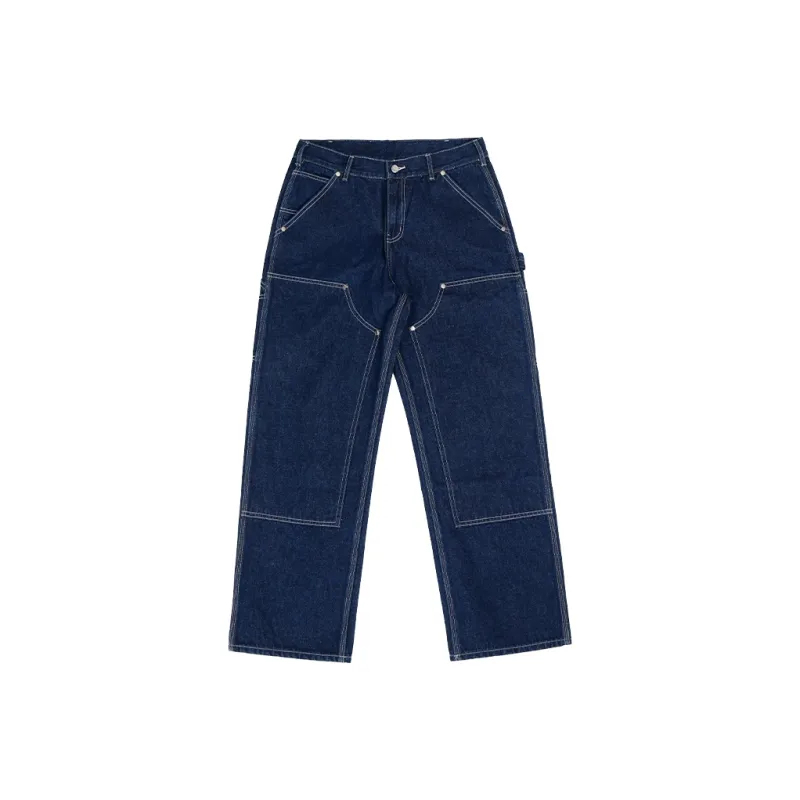 UNTILWERICH Jeans Unisex Navy Blue-0