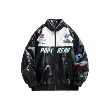 CULT OF INDIVIDUALITY Leather Jacket Men's Black