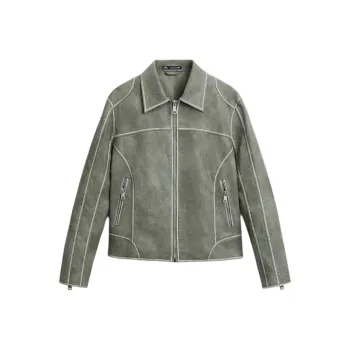 ZARA Jackets Men Gray