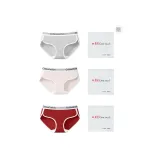 Light Heather Gray+Cherry Blossom Pink+China Red