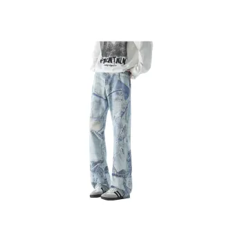 PANDA ADEVIL Jeans Unisex Light Blue