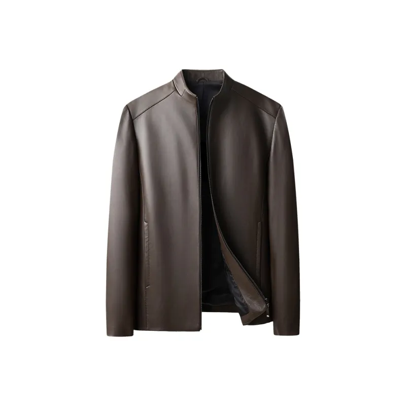 PIERRE CARDIN Leather Jacket Men's-17