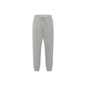 Reebok Knitted Sweatpants Unisex Medium Heather Gray
