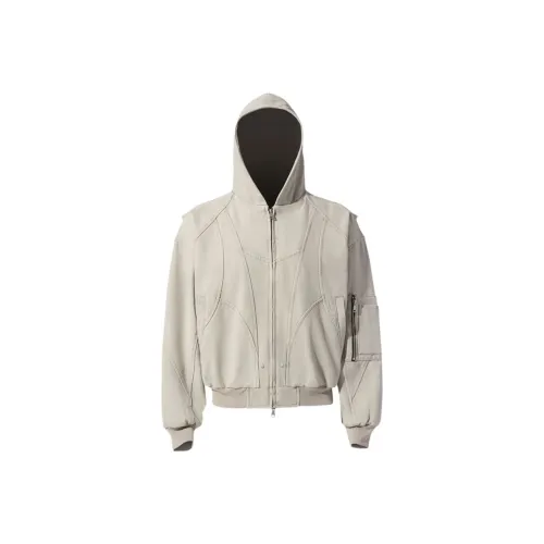 KIRHNE Jackets Coats Unisex Khaki
