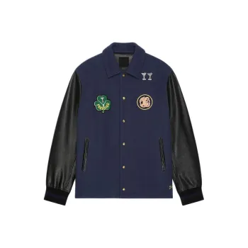 Givenchy SS25 Jackets Coats Men's Marine Blue