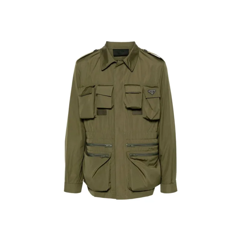 PRADA SS24 Jackets & Coats Men's Green-0