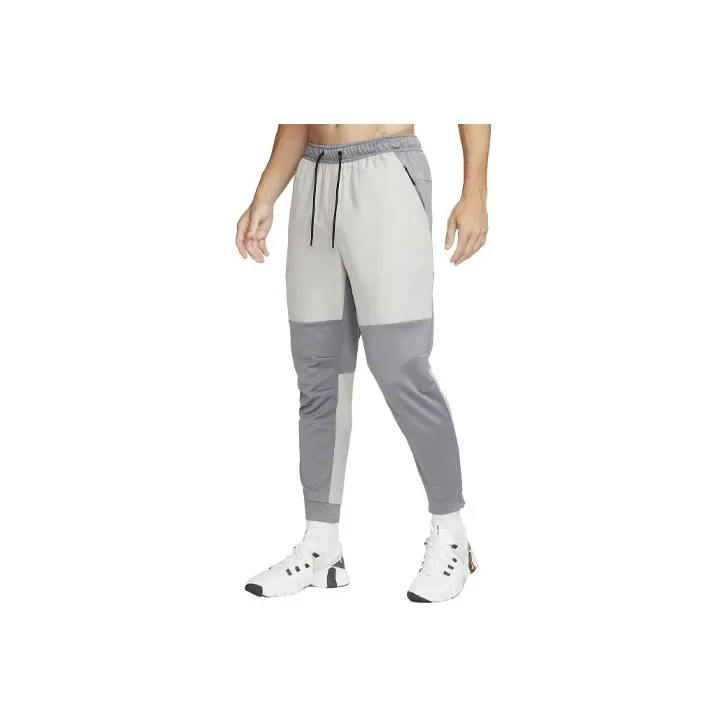 Nike Knitted Sweatpants Men Light Gray-0