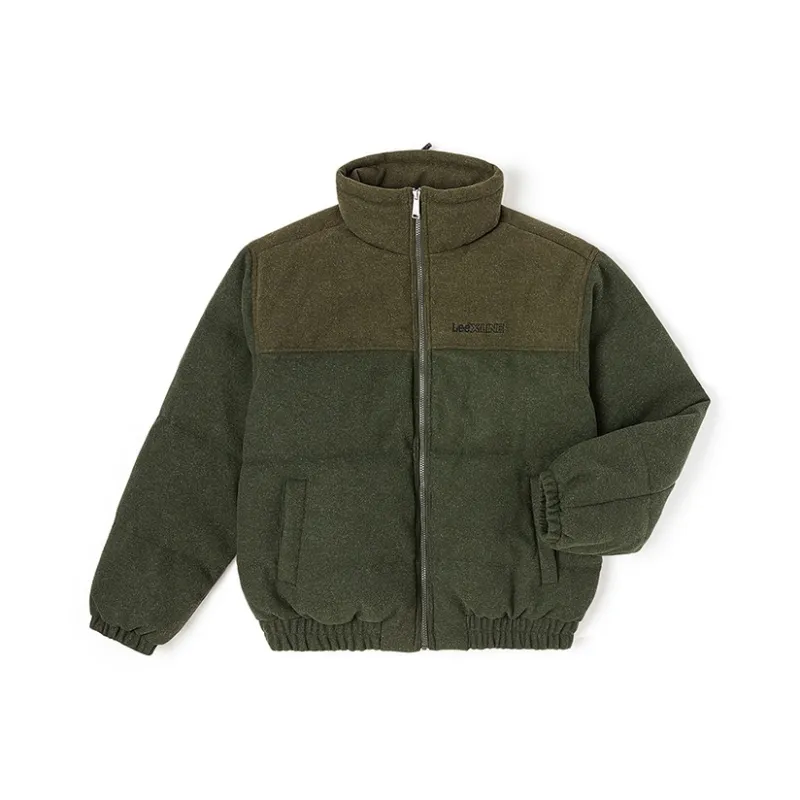 Lee FW24 Down Jacket Men's Olive Green-0