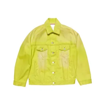Acne Studios SS24 Jacket Unisex Neon Yellow