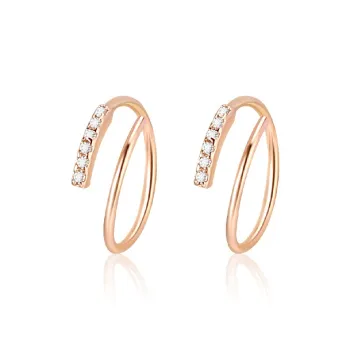 Daisy Dream 999 Fine Silver Earrings Women's