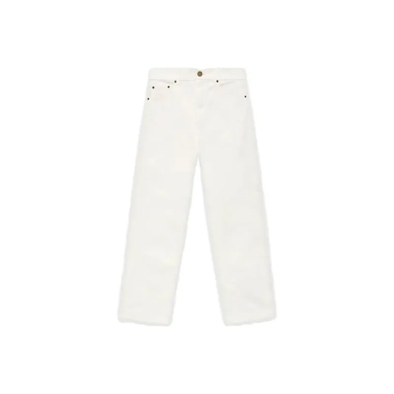 Fear Of God Essentials Logo appliqué Straight leg Jeans-0