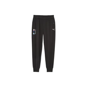 PUMA BMW M Motorsport ESS Fleece Pants Knitted Sports Pants Men's Black