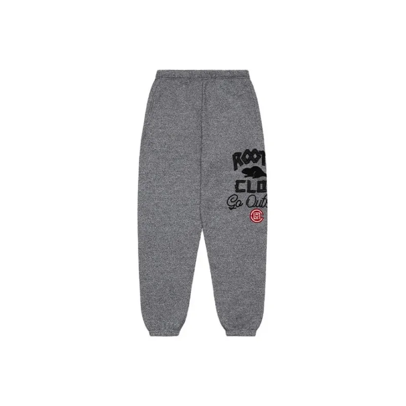 Roots X CLOT ROOTS Co branded Model Knitted Sweatpants Unisex-4