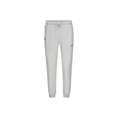 Reebok Knitted Sweatpants Men Gray