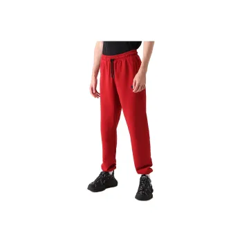 Marcelo Burlon Knitted Sweatpants Men Red