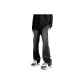 Black Gray-Fleece-Lined