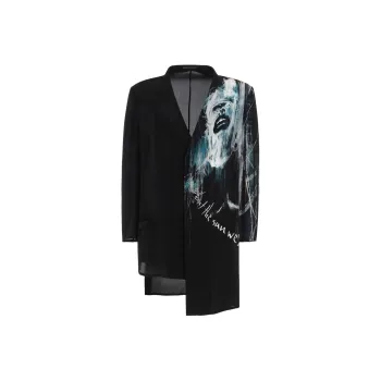 Yohji Yamamoto Pattered Blazer
