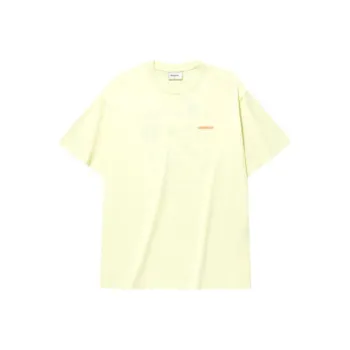 COVERNAT T Shirts Men Lemon