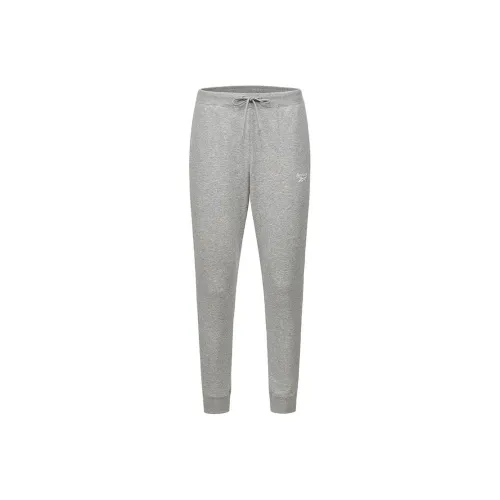 Reebok Knitted Sweatpants Men Gray