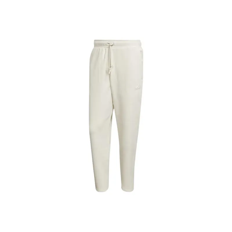 Adidas Knitted Sweatpants Men Yellow White-0