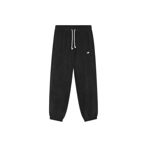 New Balance Knitted Sweatpants Men Black