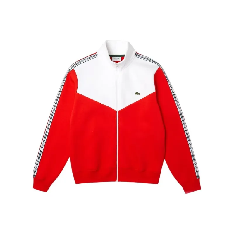 LACOSTE Jackets Coats Men's Red/White-0