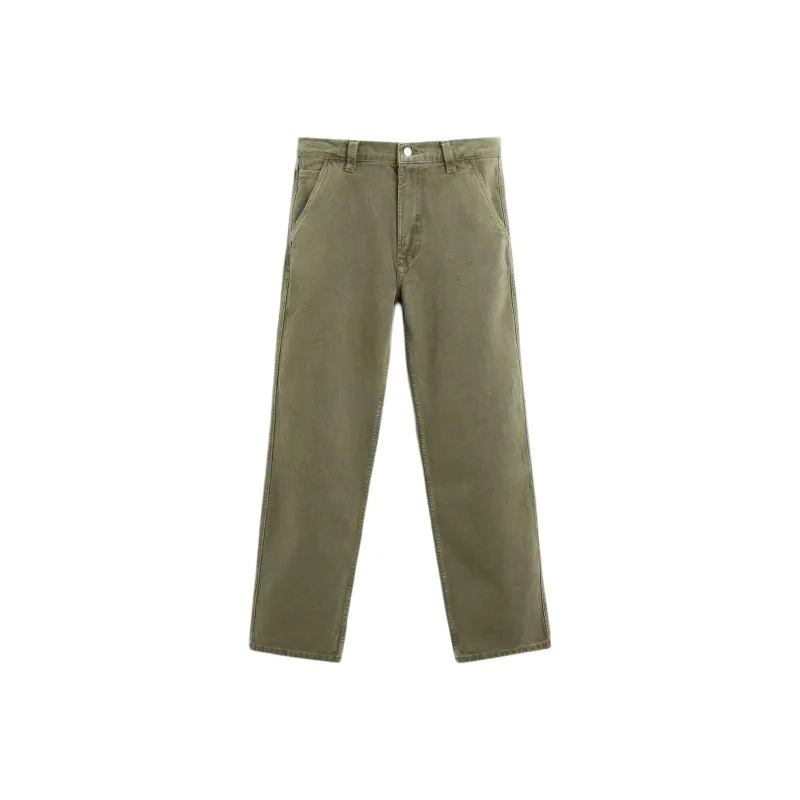 ZARA Jeans Men Olive Green-0