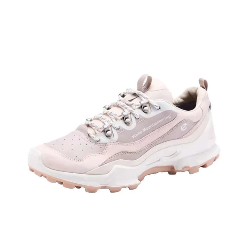 White Mountaineering x Ecco Biom C Trail Low Top Hiking Shoes Women's Pink-0