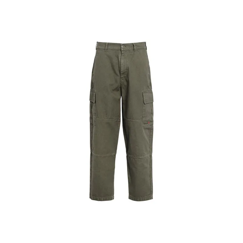BARBOUR FW23 Cargo Pants Men's Gray Green-0