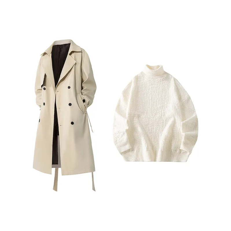 RED DRAGONFLY Trench Coat Unisex-12