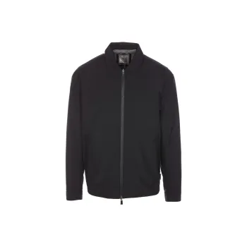 HERNO Zip Up Long Sleeved Jacket
