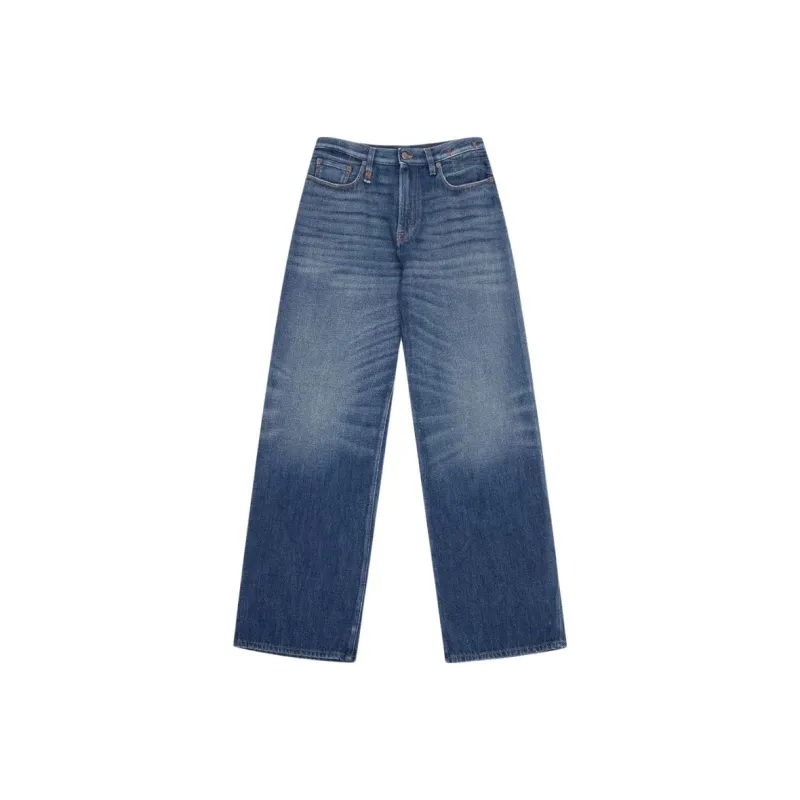 R13 Jeans Men's Vintage Ink Blue-0