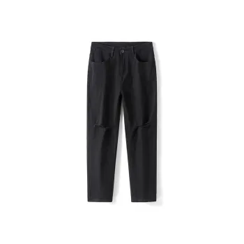 HKRXEC Jeans Men Black