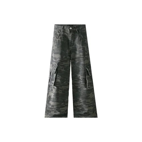 Siola lolly-print spotted swimming shorts Camouflage