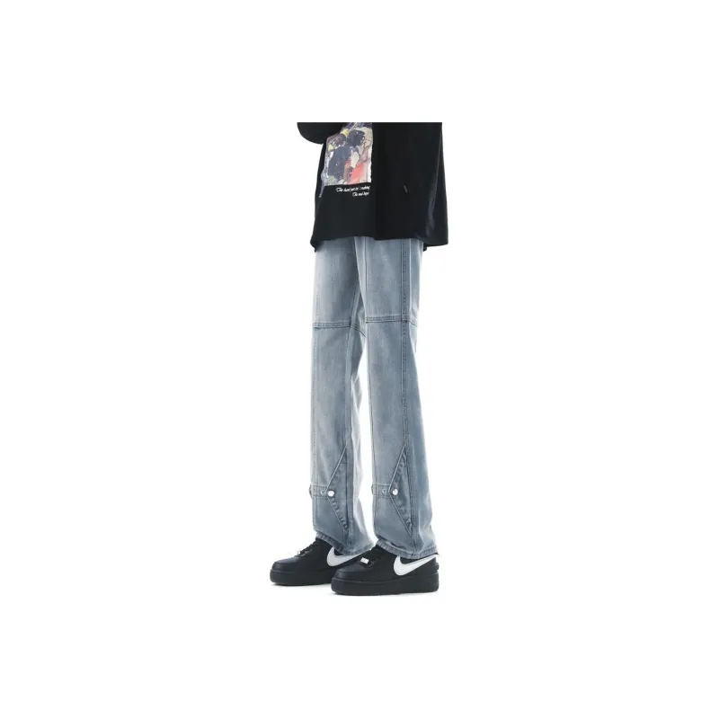 BENGEN Jeans Spring Summer Unisex-10