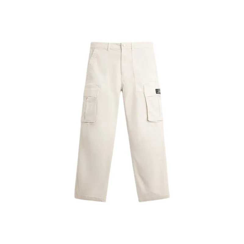 ZARA Cargo Pants Men's Gray White-0