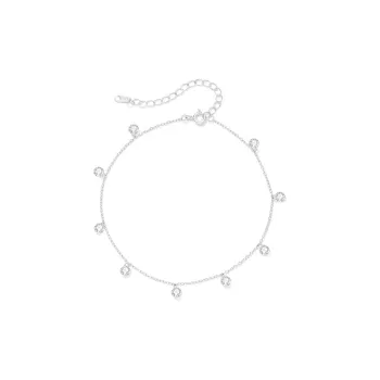 Love Link 925 Sterling Silver Anklets Women's