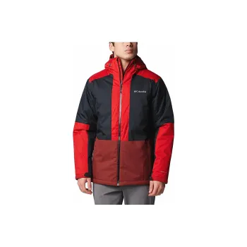 Columbia Point Park Red Jackets Coats Men's Red