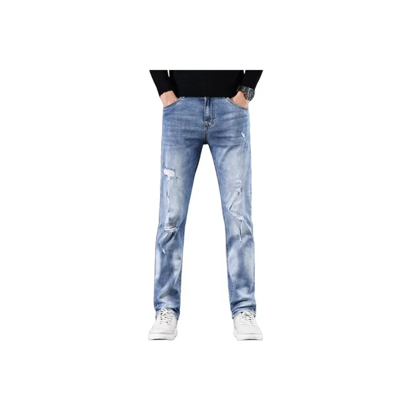 Jeep Jeans Men Light Blue-0