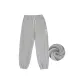 Fall Winter Fleece-Lined Gray