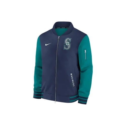 Nike Seattle Mariners Authentic Collection Dugout Men's Nike Mlb Full Zip Bomber Jacket
