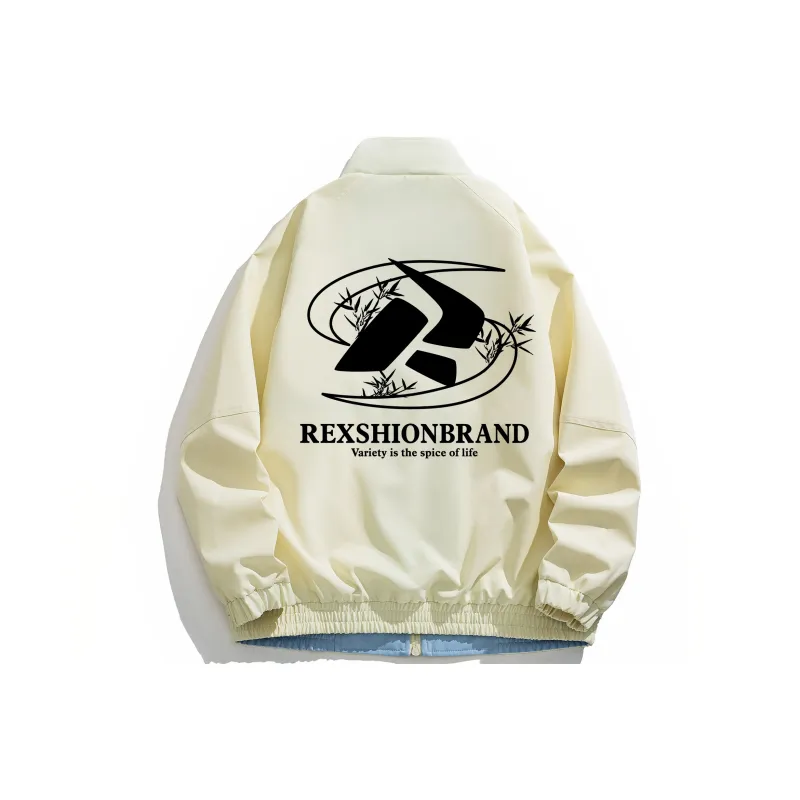 REXSHION Jackets Coats Unisex Black-10