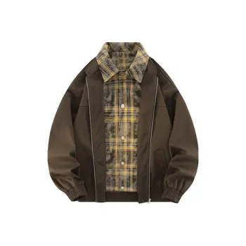 RKVC Jackets Coats Unisex Dark Brown